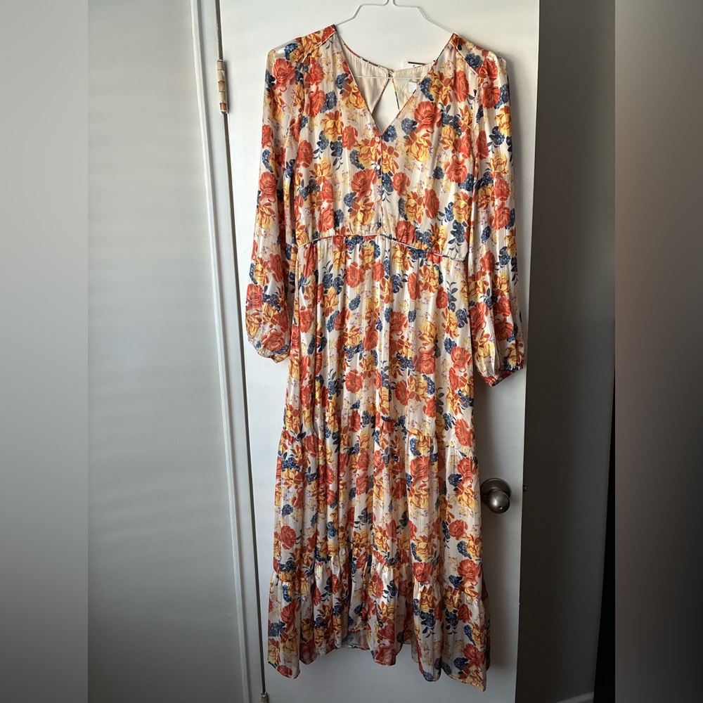 NWT! Floral Maxi Dress